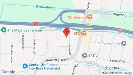 Büros zur Miete i Veenendaal – Foto von Google Street View