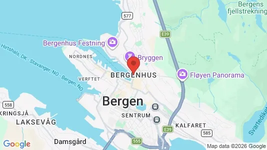 Winkels te huur i Bergen Bergenhus - Foto uit Google Street View