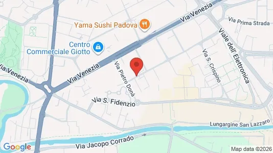 Kontorlokaler til leje i Padova - Foto fra Google Street View