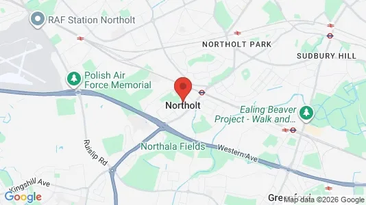 Industrial properties for rent i Northolt - Middlesex - Photo from Google Street View