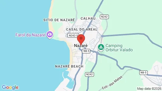 Ravintolat Vuokrattavana i Nazaré - Kuva Google Street Viewstä