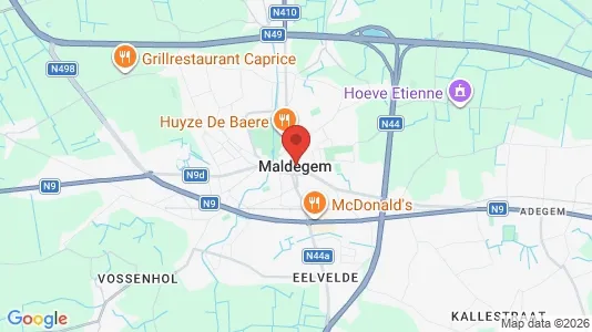 Büros zur Miete i Maldegem – Foto von Google Street View