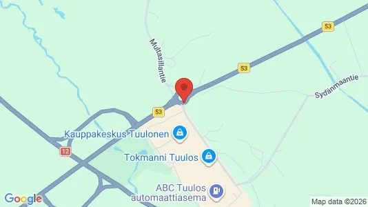 Office spaces for rent i Hämeenlinna - kort over placeringen