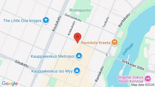 Toimistotilat Vuokrattavana i Joensuu - kort over placeringen