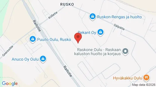Kontorer til leie i Oulu – Bilde fra Google Street View