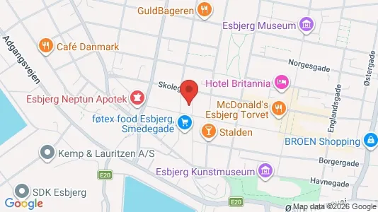 Kontorer til leie i Esbjerg – Bilde fra Google Street View