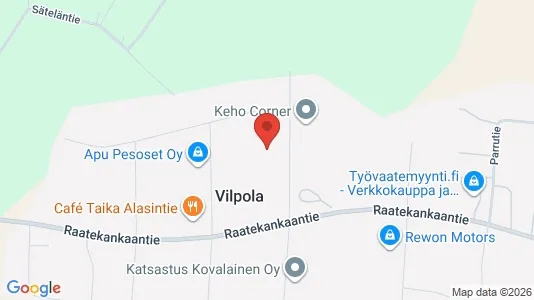 Commercial properties for rent i Joensuu - kort over placeringen