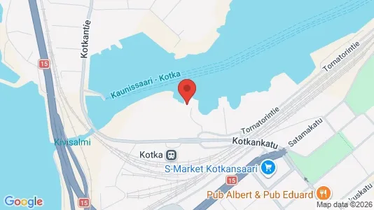 Kontorlokaler til leje i Kotka - Foto fra Google Street View
