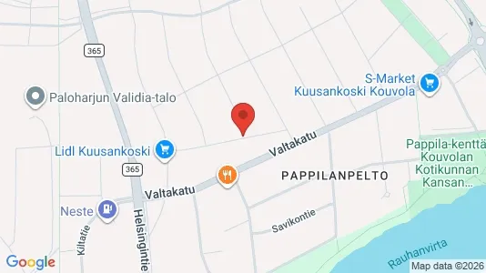 Lokaler til leie i Kouvola – Bilde fra Google Street View