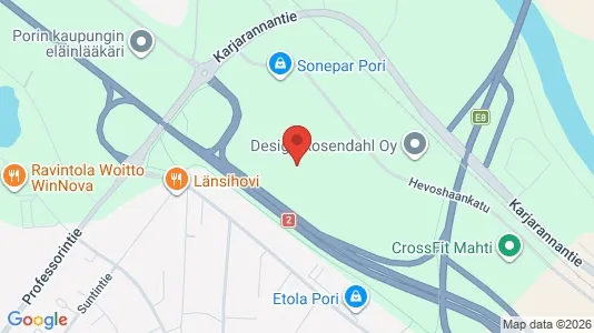 Office spaces for rent i Pori - Photo from Google Street View