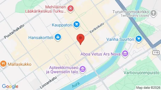 Kontorslokaler för uthyrning i Åbo – Foto från Google Street View