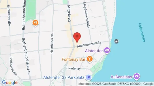 Kontorlokaler til leje i Hamborg Eimsbuttel - Foto fra Google Street View