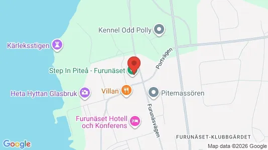 Liikekiinteistöt Vuokrattavana i Piteå - Kuva Google Street Viewstä