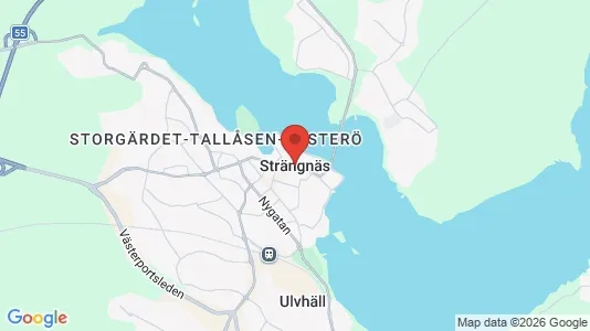 Liikekiinteistöt Vuokrattavana i Strängnäs - Kuva Google Street Viewstä