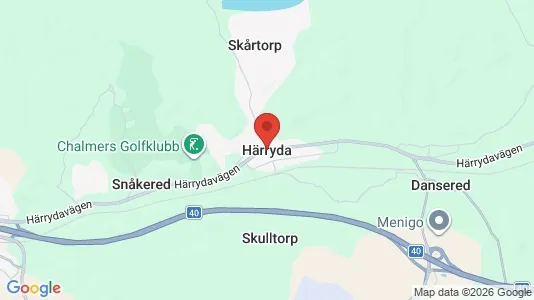Liikekiinteistöt Vuokrattavana i Härryda - Kuva Google Street Viewstä