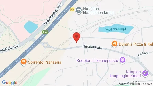 Bedrijfsruimtes te huur i Kuopio - kort over placeringen