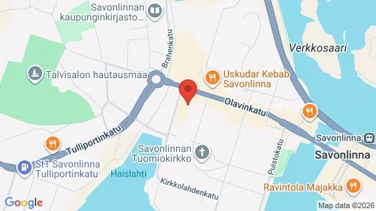 Büros zur Miete i Savonlinna – Foto von Google Street View