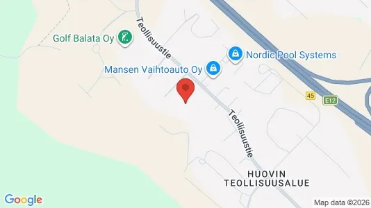 Lager til leie i Pirkkala – Bilde fra Google Street View