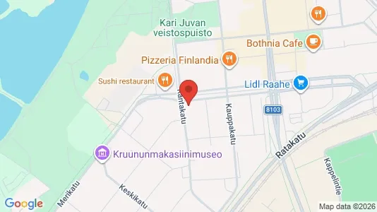 Lager zur Miete i Raahe – Foto von Google Street View
