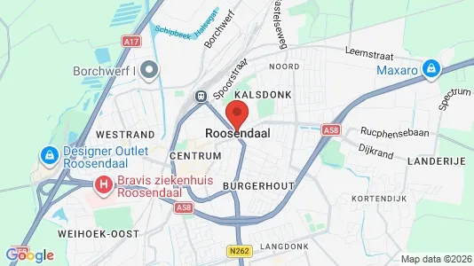 Lokaler til leje i Roosendaal - Foto fra Google Street View