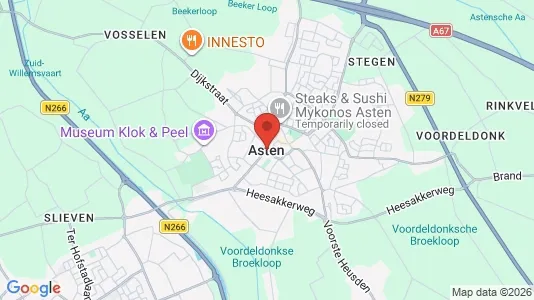 Kaupat Vuokrattavana i Asten - Kuva Google Street Viewstä