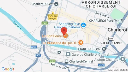 Lokaler til salg i Charleroi - Foto fra Google Street View