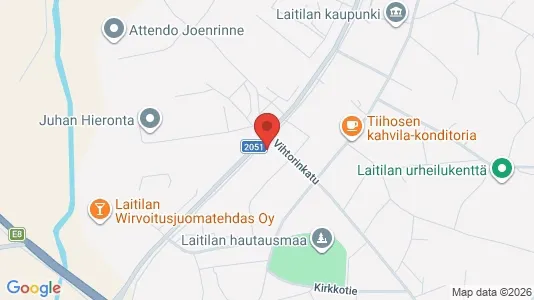 Gewerbeflächen zur Miete i Laitila – Foto von Google Street View
