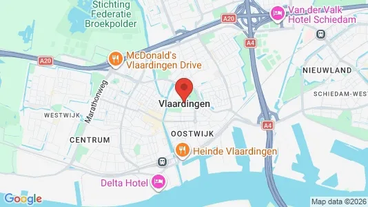 Lokaler til leie i Vlaardingen – Bilde fra Google Street View