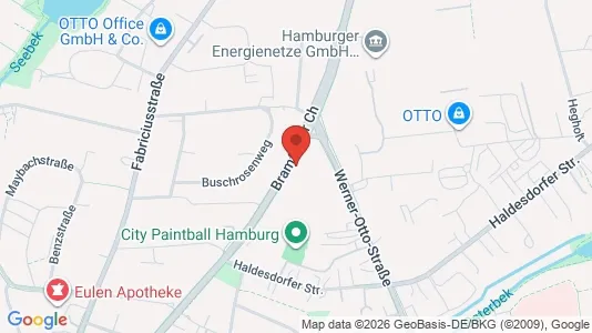 Büros zur Miete i Hamburg Wandsbek – Foto von Google Street View