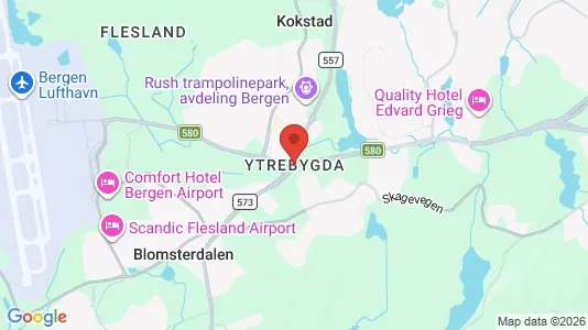 Shops for rent i Bergen Ytrebygda - Photo from Google Street View