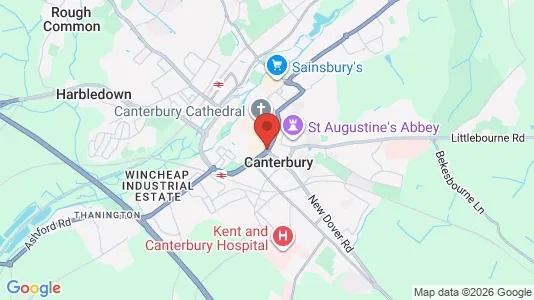 Commercial properties for sale i Canterbury - Kent - Photo from Google Street View