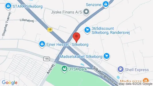Toimistotilat Vuokrattavana i Silkeborg - Kuva Google Street Viewstä