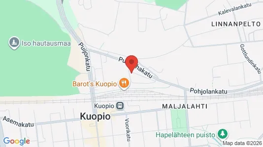 Office spaces for rent i Kuopio - kort over placeringen