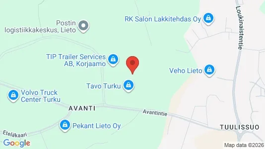 Lager zur Miete i Lieto – Foto von Google Street View