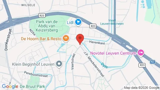 Lokaler til leje i Leuven - Foto fra Google Street View