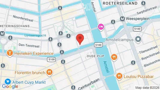 Gewerbeflächen zur Miete i Amsterdam Centrum – Foto von Google Street View