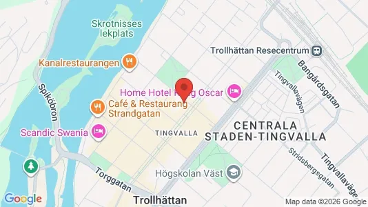 Büros zur Miete i Trollhättan – Foto von Google Street View