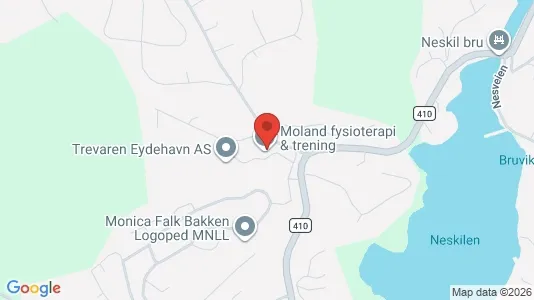 Industrial properties for rent i Arendal - kort over placeringen