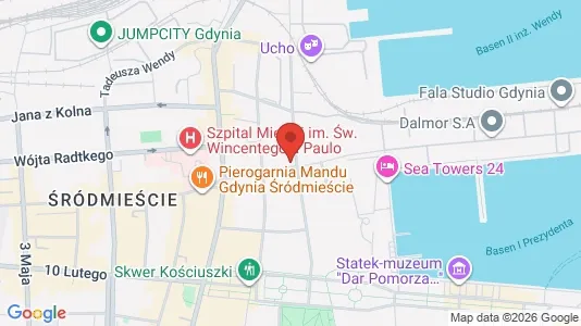 Commercial properties for rent i Gdynia - Photo from Google Street View