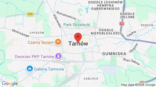 Gewerbeflächen zur Miete i Tarnów – Foto von Google Street View