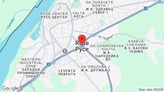 Kaupat Vuokrattavana i Ruse - Kuva Google Street Viewstä