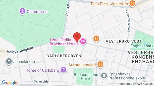 Kontorer til leie i Vesterbro – Bilde fra Google Street View