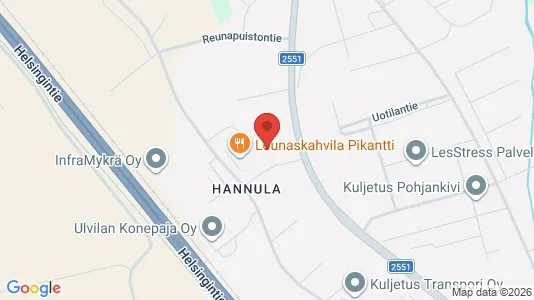 Liikekiinteistöt Vuokrattavana i Ulvila - Kuva Google Street Viewstä