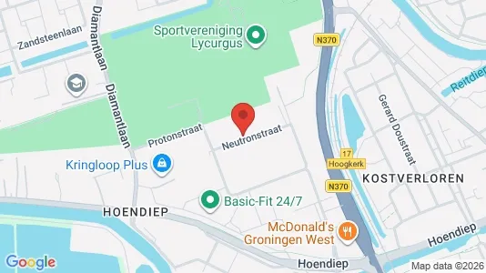 Kontorlokaler til leje i Groningen - Foto fra Google Street View