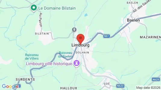 Commercial properties for sale i Limbourg - Photo from Google Street View