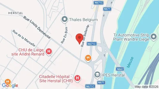 Warehouses for sale i Herstal - Photo from Google Street View