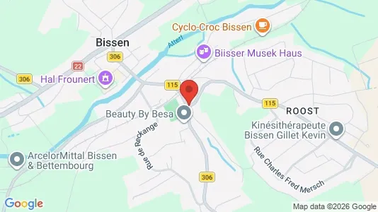 Kantorruimte te huur i Bissen - Foto uit Google Street View