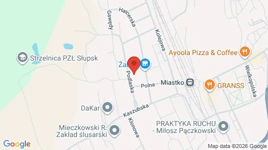Gewerbeflächen zur Miete i Bytowski – Foto von Google Street View