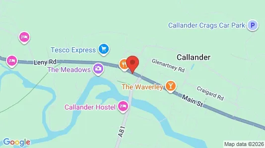 Lokaler til leie i Callander - Perthshire – Bilde fra Google Street View