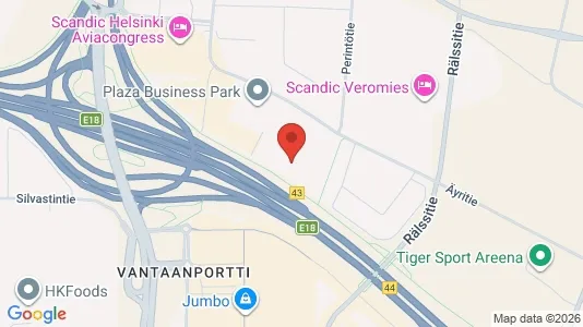 Gewerbeflächen zur Miete i Vantaa – Foto von Google Street View